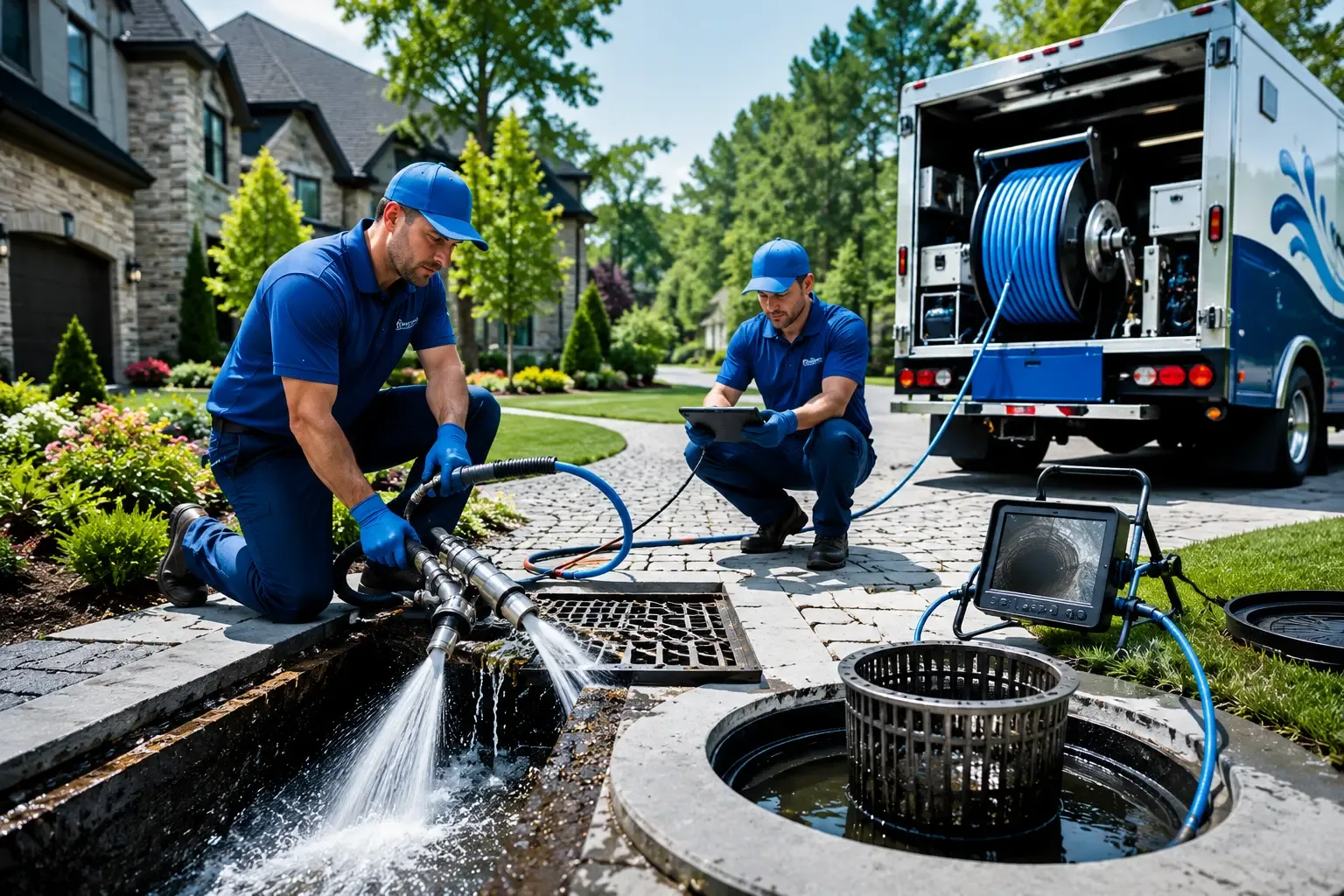 Local outdoor drain cleaning professionals in Waterford Works, NJ